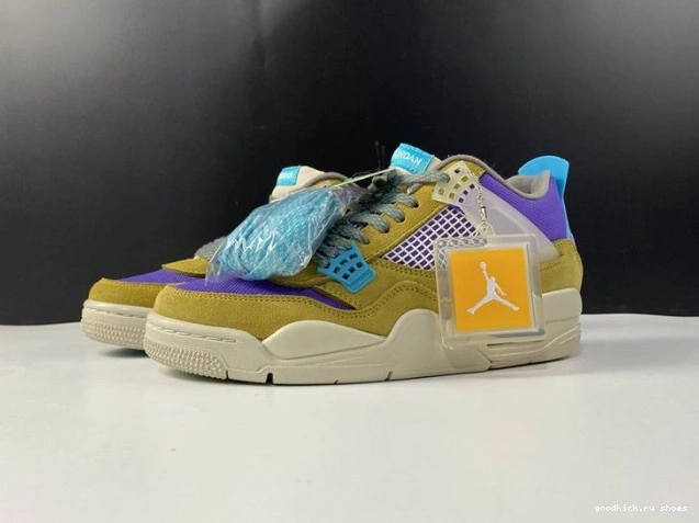 x SP 4 Air Jordan Desert Moss DJ5718-300 Union 0711